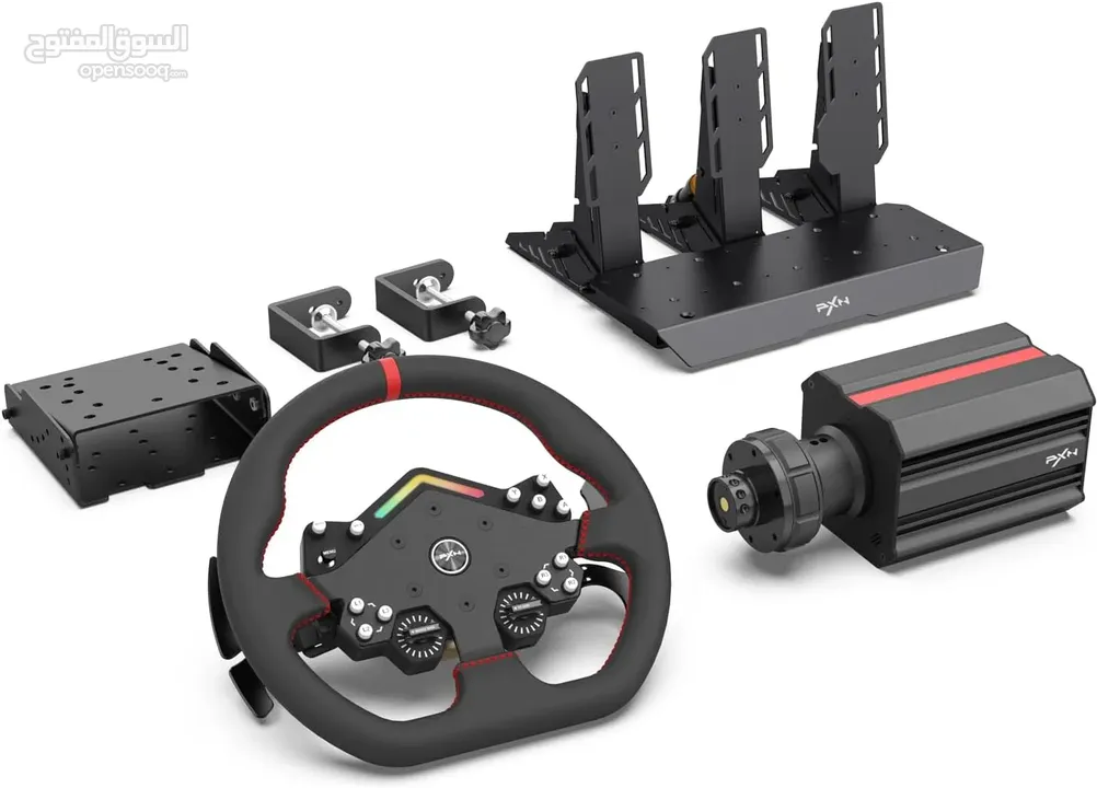 قاعدة قيادة PXN V12 Lite للبيع – متوافقة مع PS5 / PS4 / PC / Xbox – تجربة سباق واقعية