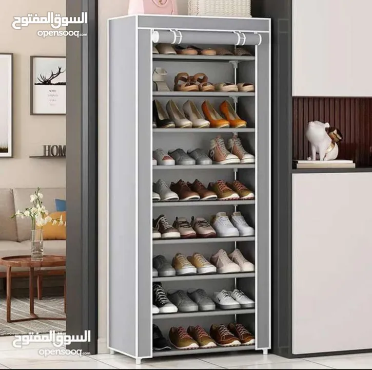 خزانة الاحذية المثالية 9 رفوف قوية إصدار جديد