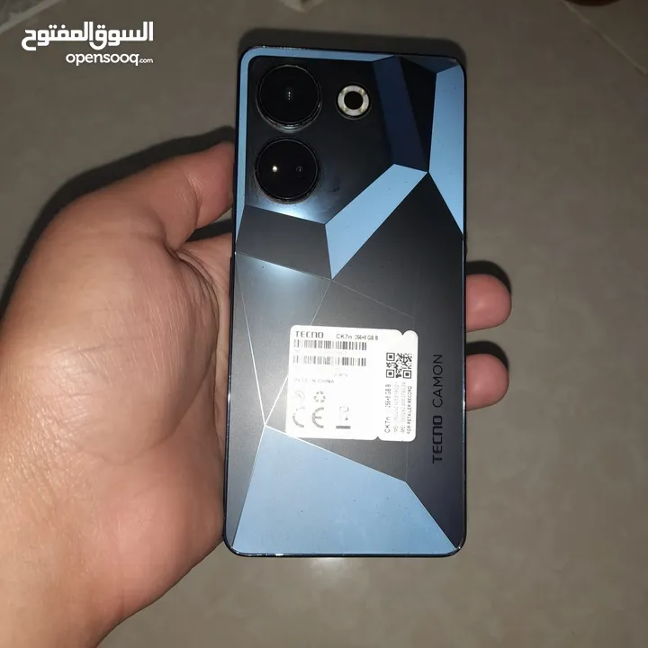 هاتف تكنو كامون 20 برو بحالة الجديد لا يوجد خدوش ولا كسور غير قابل للبدل
