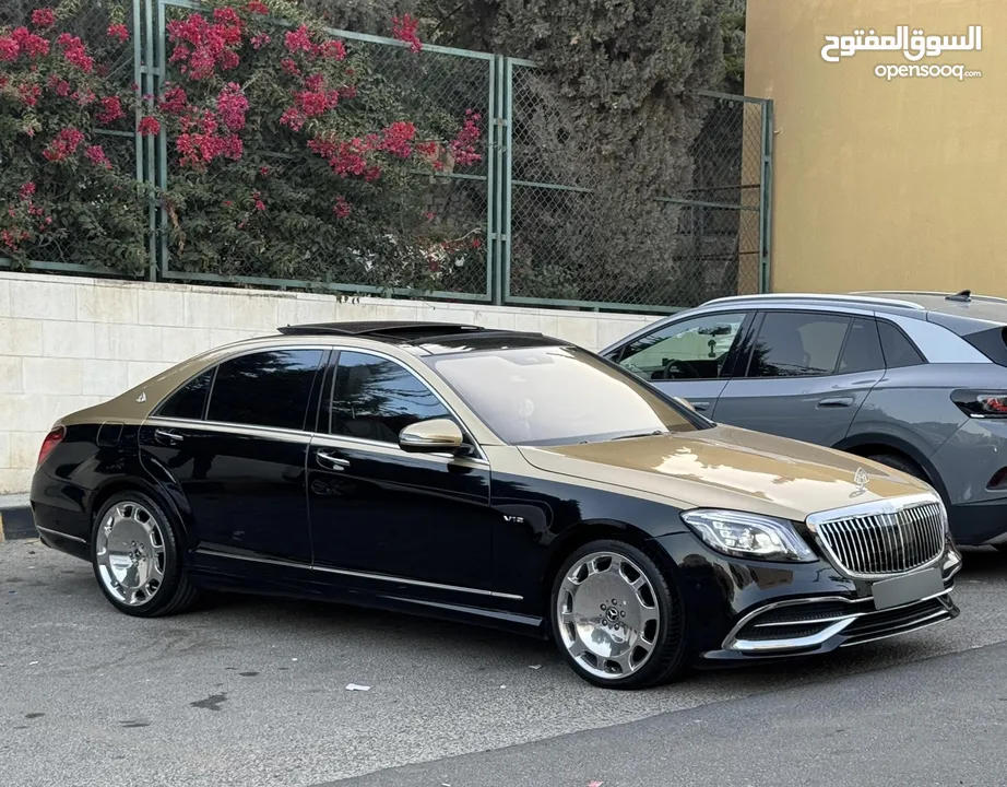 مرسيدس s500 موديل 2006 محوله 2019 مايباخ