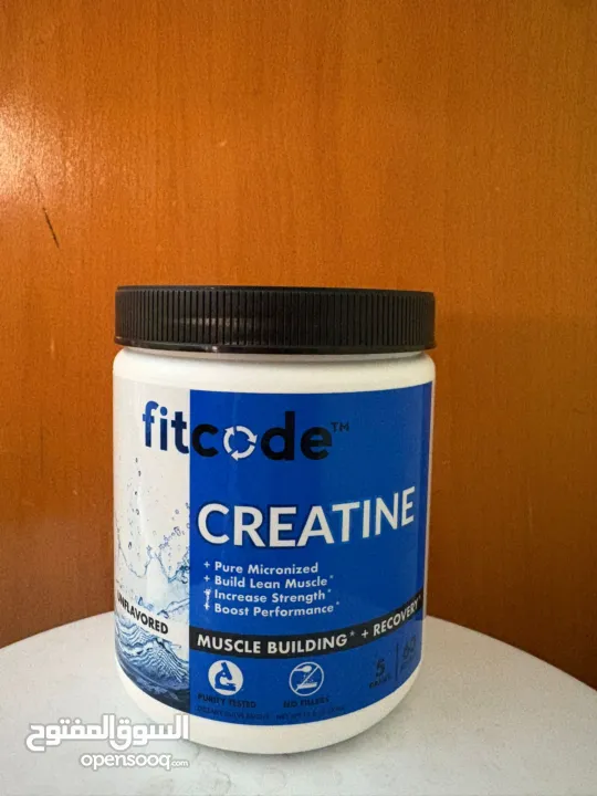 كرياتين مونوهايدرات ماركه عالميه أوزان مختلفه صافي 100% بدون نكهات تاريخ طويل الامد
