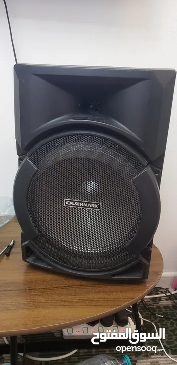 Olsenmark rechargeable party speaker