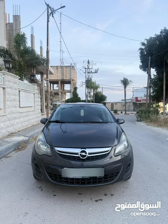 أوبل كورسا ترخيص 2014