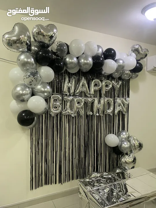 Balloons decoration for birthday