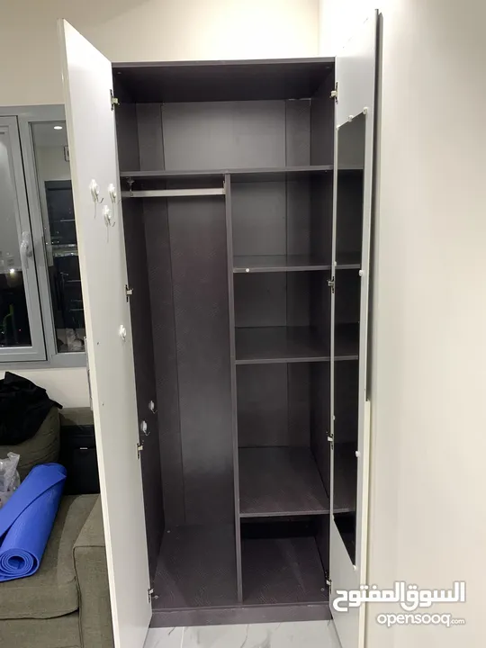 Wardrobe cabinet.Height 220  Width 80 cm