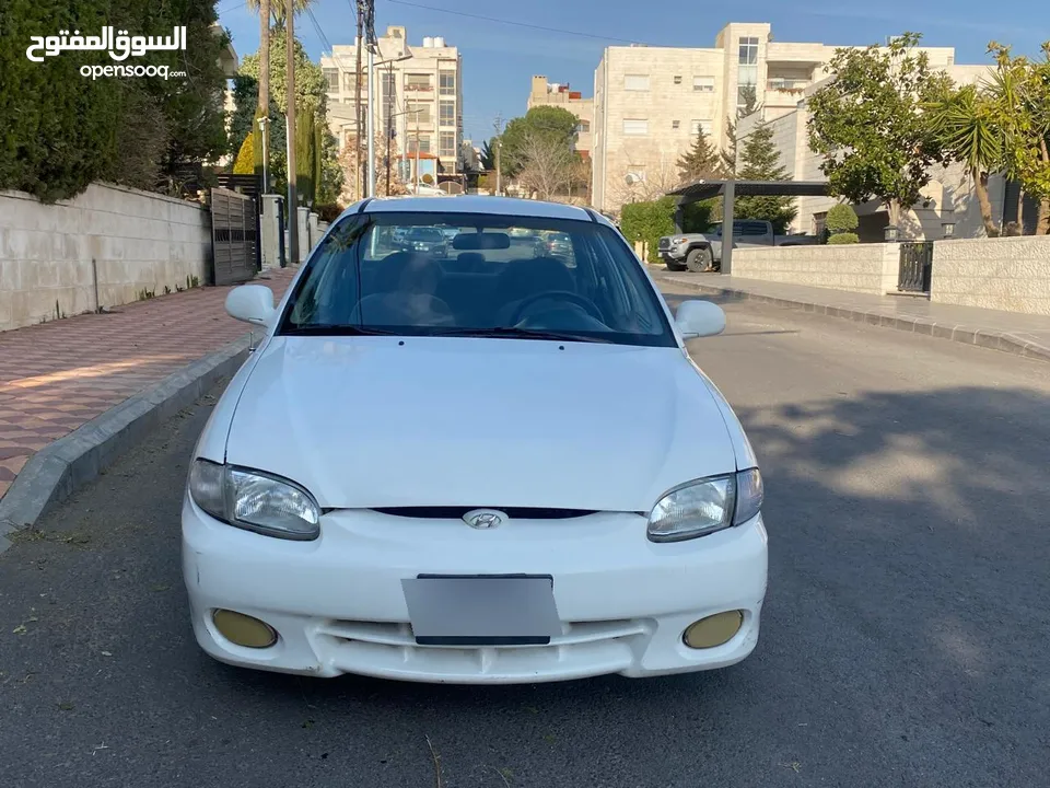 هيونداي اكسنت 1999 اتماتيك صندوق بحاله ممتازه استعمال شخصي من الحره