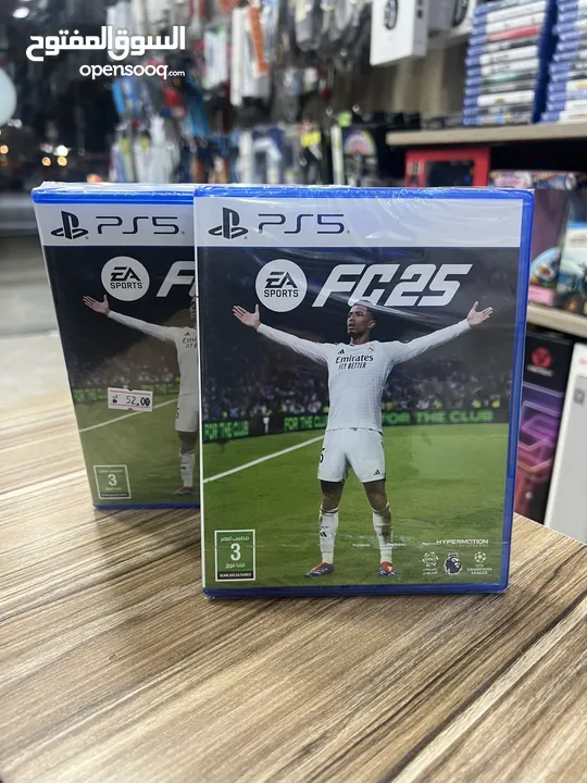 لعبة FC25 CD PS5 سيدي نسخة عربية تعليق وقوائم fifa 2025 جديد مسكر