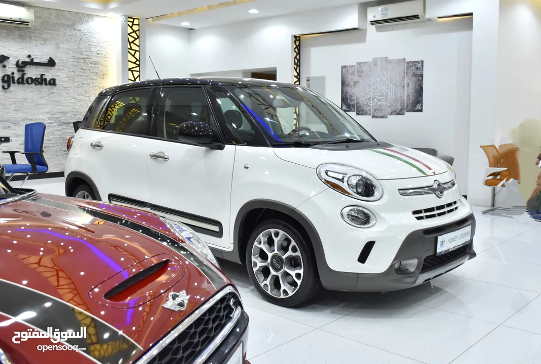 FIAT 500 L ( 2015 Model ) in White Color GCC Specs