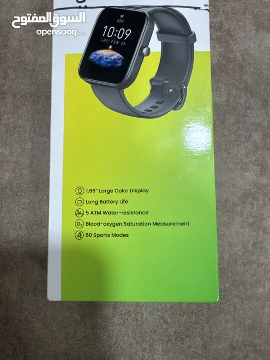 ساعه amazfit (BIP 3)  60 sports modes