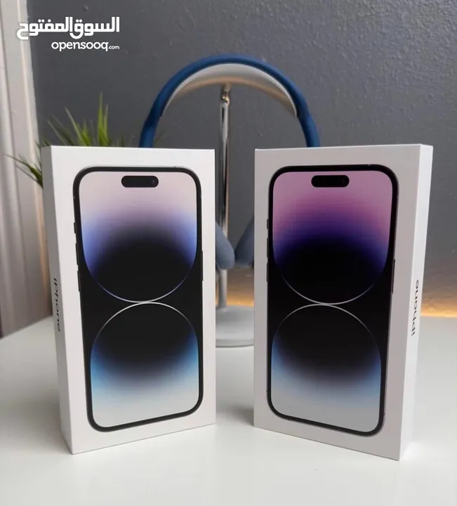 iPhone 14 Pro Max 256GB  ايفون 14 برو ماكس 256 جيجا  جديد كفالة شرق اوسط