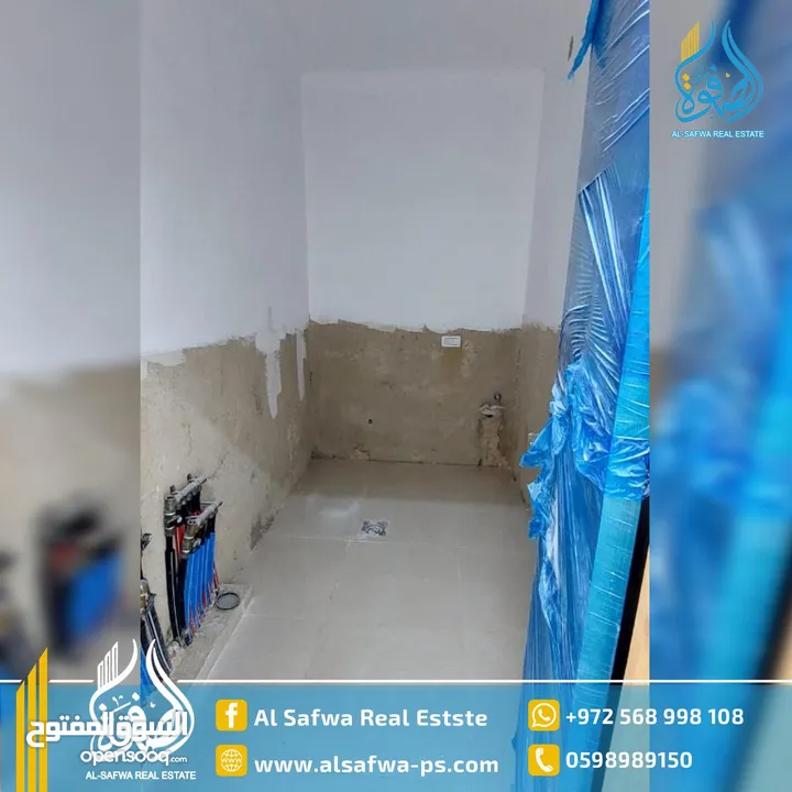 شقه جديدة ارضيه مع حديقة  للبيع  -  المصايف