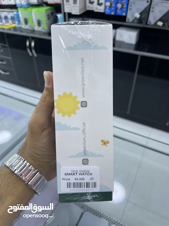 Green lion ساعة سمارت تعمل على حميع الاجهزة