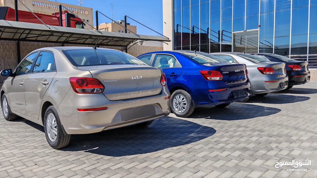 KIA PEGAS 2025  كفالة الوكيل 5 سنوات او 100 كم