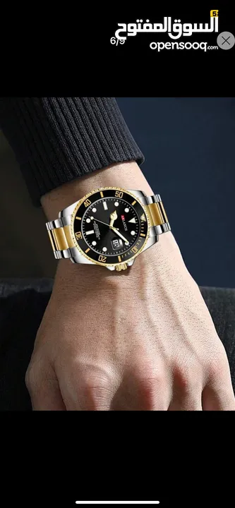 ساعة جديدة فخمة ماركة ARLANCH تقليد لل Rolex