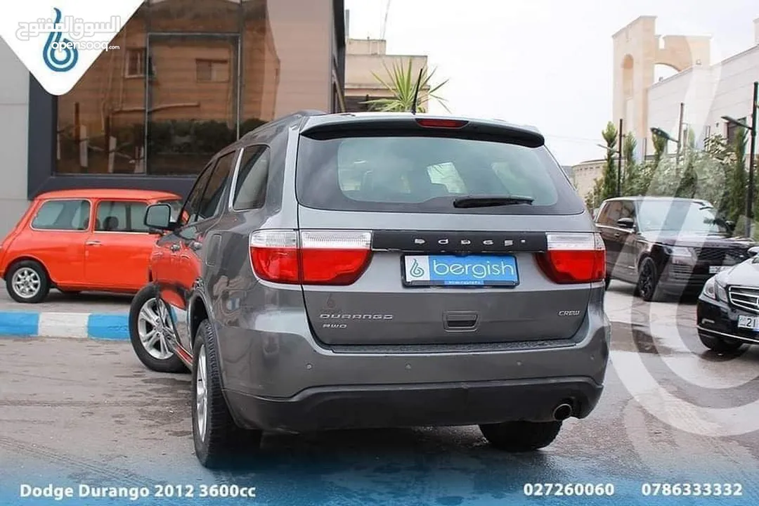 Dodge Durango 2012 3600cc