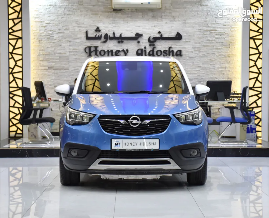 Opel Crossland X 1.2L ( 2020 Model ) in Blue Color GCC Specs