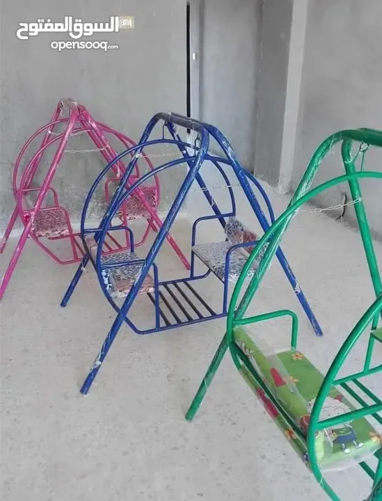 مراجيح الاطفال مزدوجة رائعة