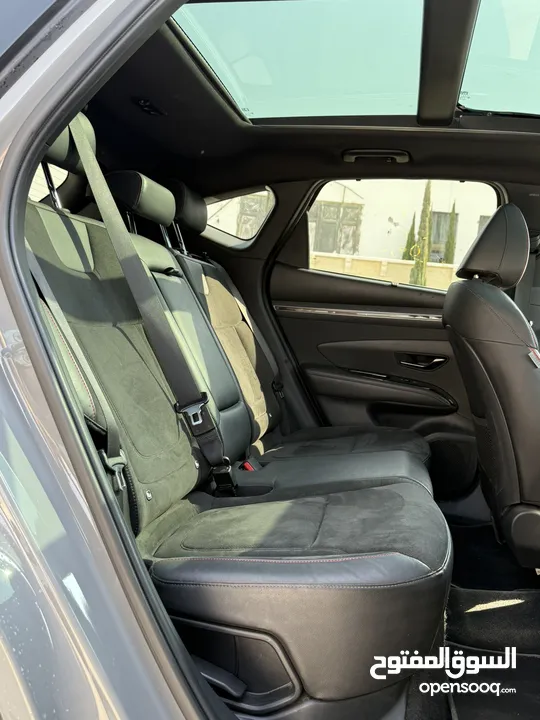 هونداي توسان NLine ترخيص 2022 محرك 1600 هايبرد plug in/يقطع على الشحنه 65 كيلو متر  271 حصان