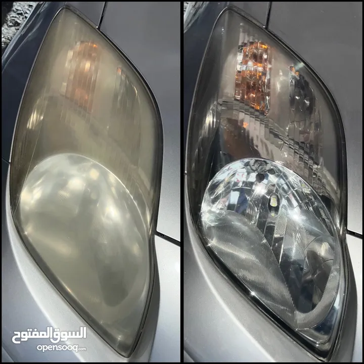 بوليش ضواو سيارات واكتروسات متنقل في عمان