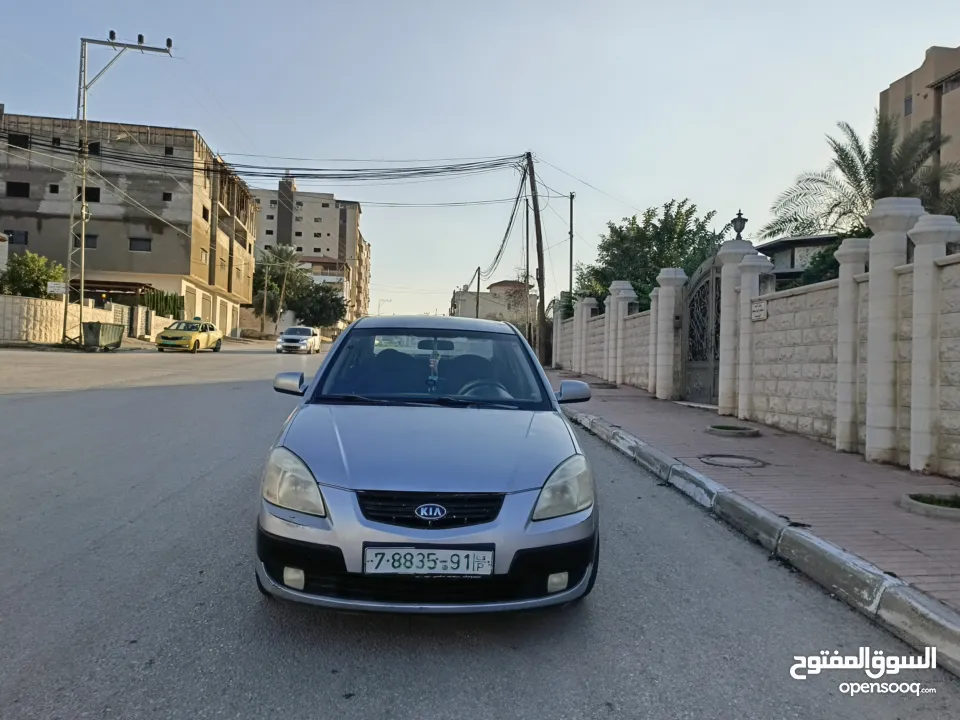 كيا برايد 2009 اتماتك دهان شركه ولا غرام بويا بسعر حرق 32000 ألف نقدا بدل وارد منبدل