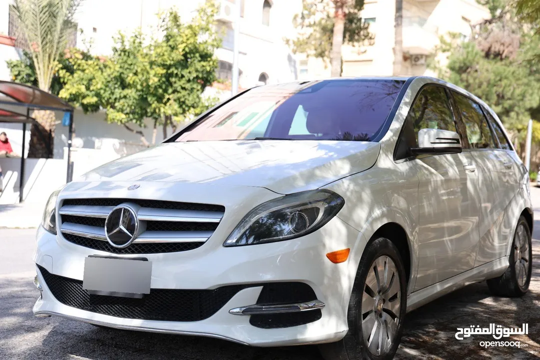 مرسيدس كهرباء B class فحص كامل 2015 للبيع ممشى قليل قابل للتفاوض عند المعاينه