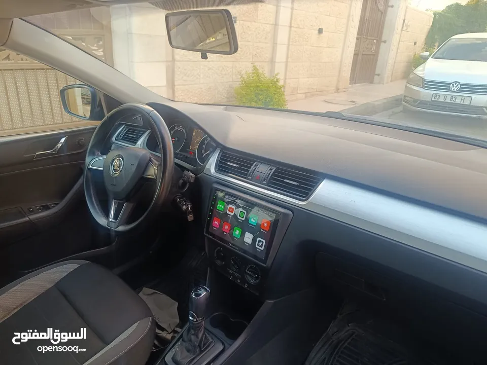 سكودا رابيد اتماتك 1400 تيربو 2019 بنزين بسعر حرق 56000 البدل وارد