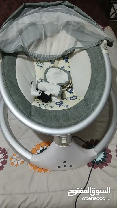هزاز اطفال كهربائيّ مع موسيقى 3 حركات  مع محاول اصلي  بنحط فلاشه