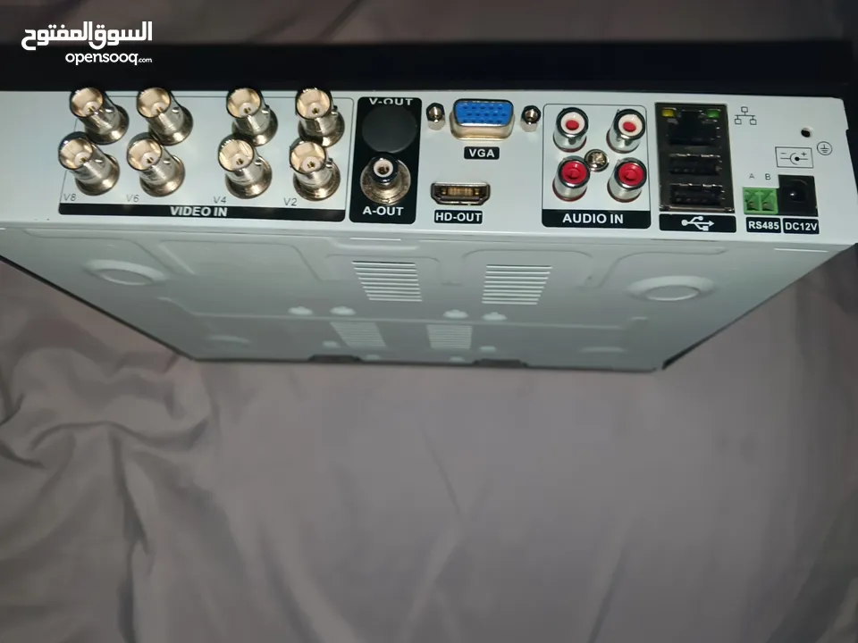 دي في ار 4m مداخل 8 جديد غير مستخدم يتوفر اضافه هارد 2T سعر 200 الهارد فقط