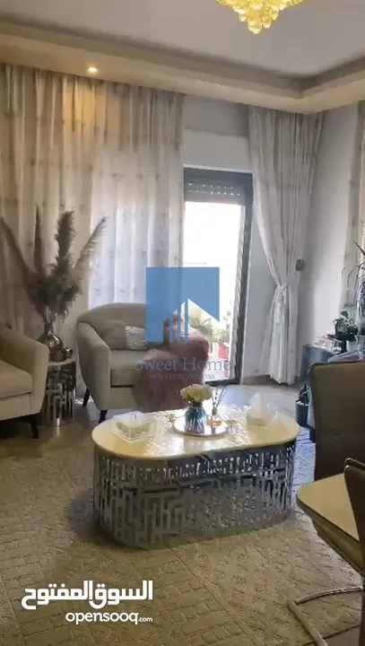 شقة فاخرة للبيع في خلدا  -  قرب دوار السكر طابق اول 150م تشطيب سوبر ديلوكس بسعر مغري