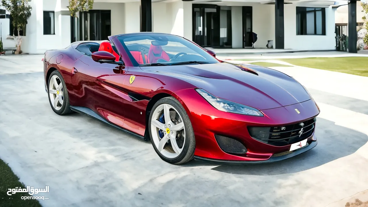 Ferrari Portofino 2020 - GCC - Under Service Contract till 2026 - Low Mileage - Like New