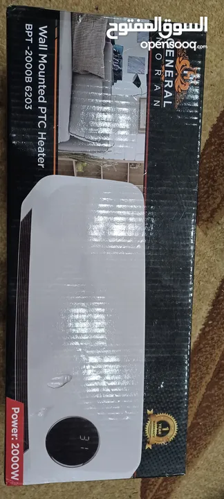 مدفأة جدارية جينيرال الكتريك