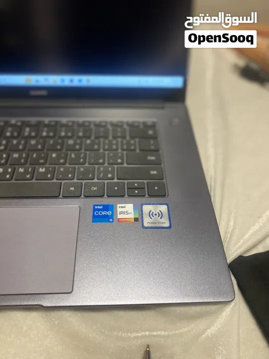 Huawei MateBook D15  i5  8GB RAM  512GB SSD  شبه جديد