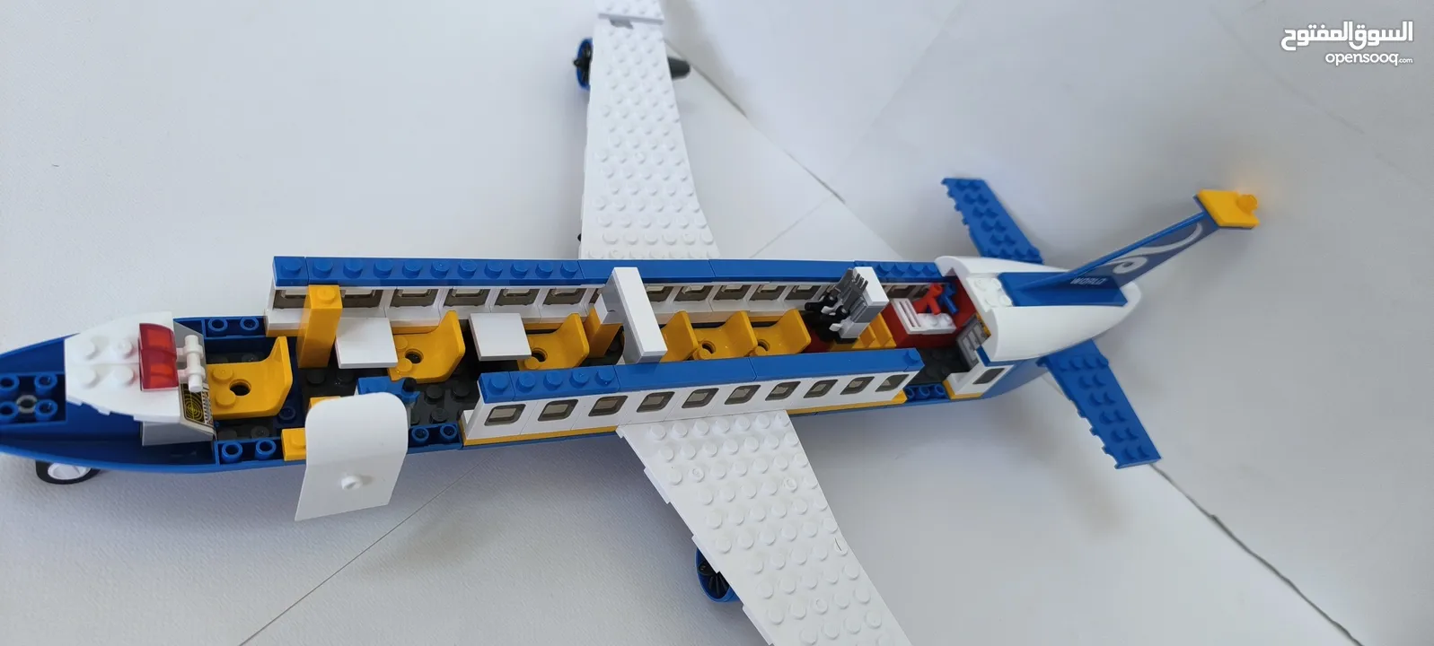 LEGO toy " Plane with workers and cars"
