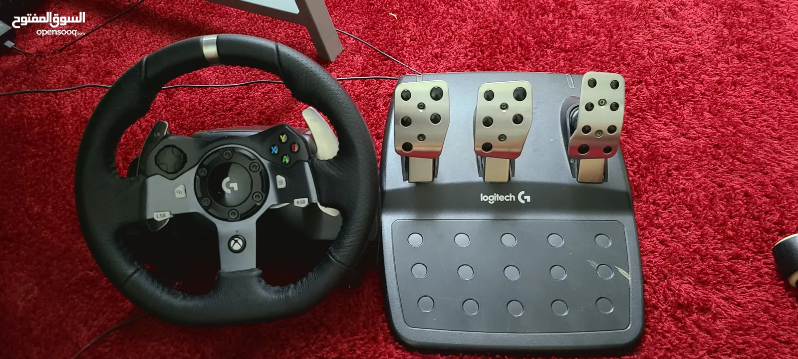 Logitech G920 Steering wheel pedals for sale