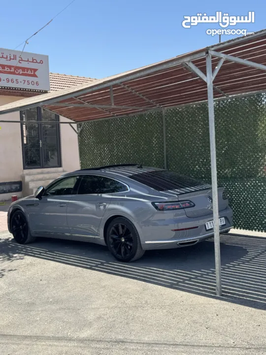 فولكس فاجن آرتيون فيس ليفت – فل إضافات  لون باطوني نادر  رقم مميّز