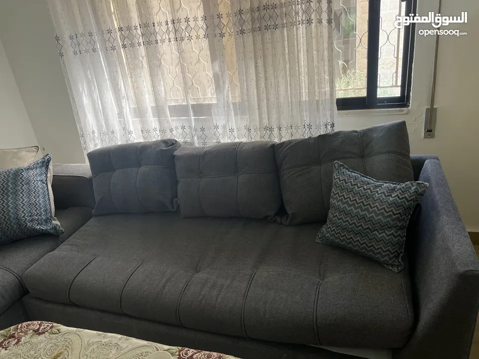 طقم كورنر لون سكني فرش دانلوب