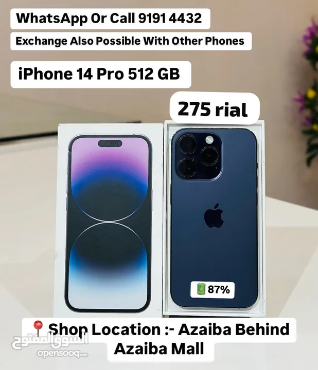 iPhone 14 Pro 512 GB Outstanding performance device