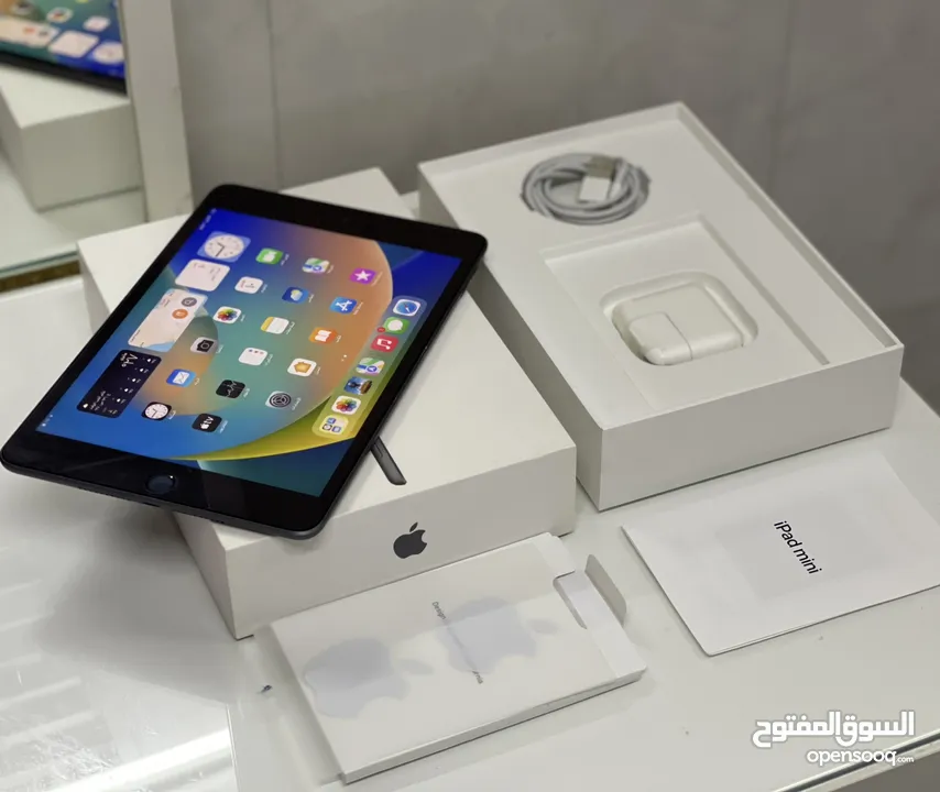 ايباد ميني5 شبه جديد 256 GB