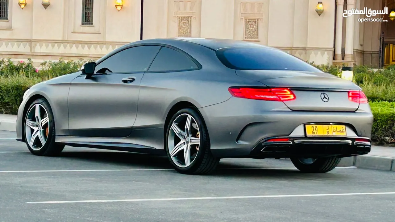 Mercedes benz S63 amg coupe gcc