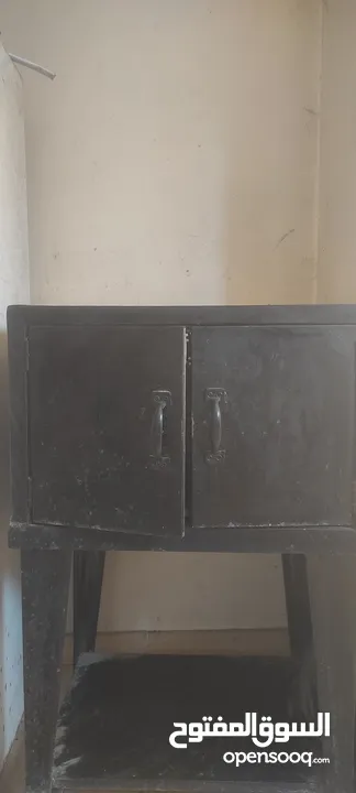 فرن عالغاز مقاس 45×60 بحالة جيدة جداً لون أسود ذات شعلة نارية قوية، صاج الحديد قوي جداً