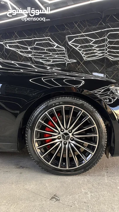 مرسيدس E220. فل amg.