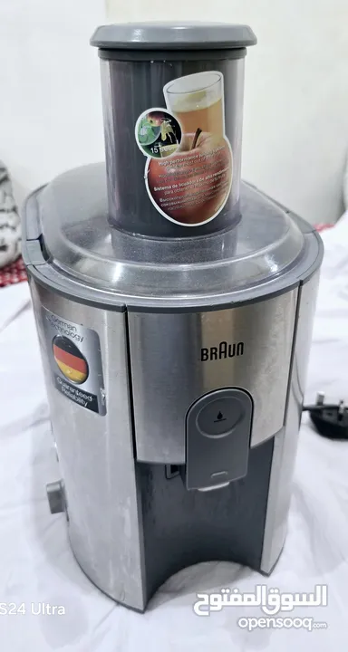 braun juicer mescine