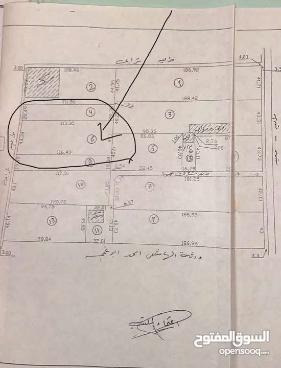 ارض للبيع بير التوته - وادي الربيع - قصر بن غشير