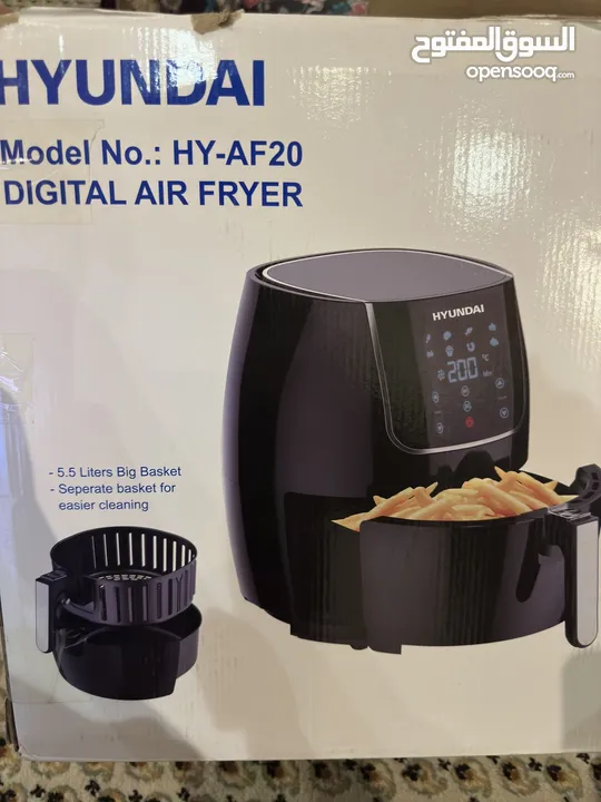 Air fryer Hyundai model number HY-AF 20