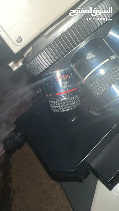 مجهر اوليمبوس متعدد الاستعمالات olympus microscope BH2 مستعمل بحالة ممتازة و سعر الأفضل في الأردن