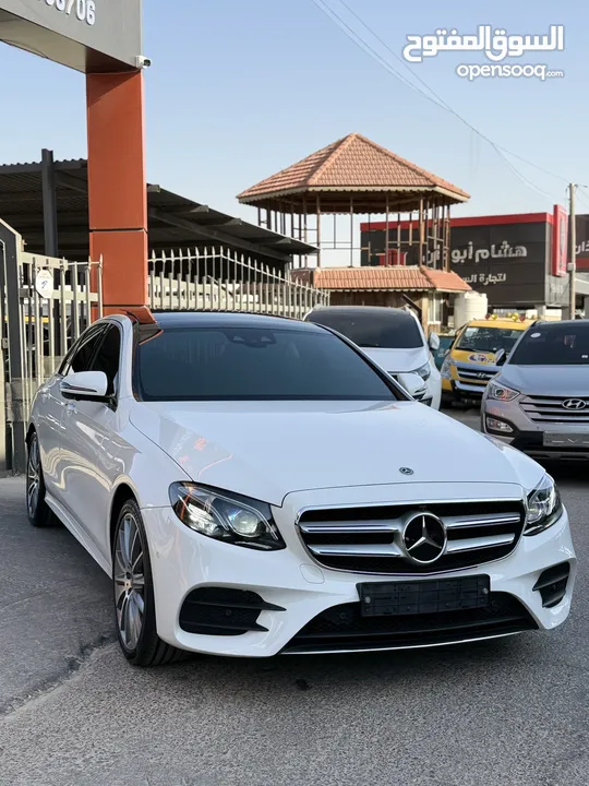 مرسيدس E350 2020 AMG فحص كامل فل اضافات اعلى صنف وارد المانيا ممشى قليل بحالة الوكالة