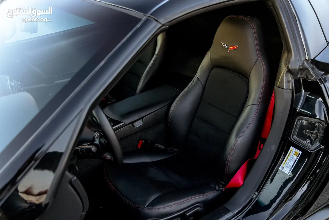 Corvette C6 2008 Ls3 Targa Top 500HP بحالة الوكالة
