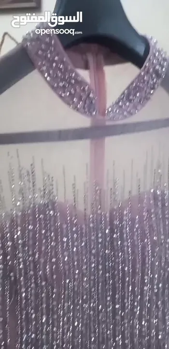 فستان سهره لون سومو للبيع مقاس ميديوم سمول