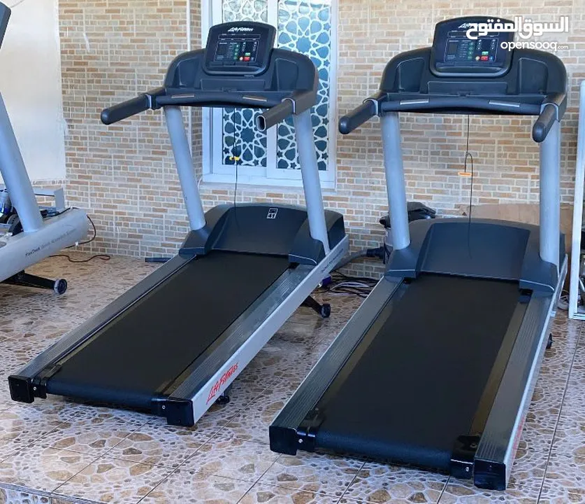 Life Fitness Activate Series Treadmills.   good condition