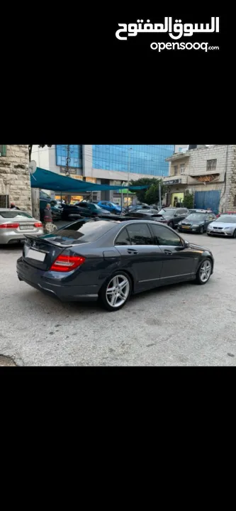 Mercedes c200 Amg  بويه شركة  فللللللللللللل مع بانوراما  بحاله الوكاله ورقه